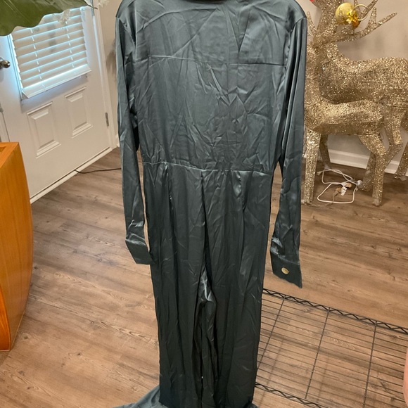 Fashion Nova Teal Jumpsuit - Picture 2 of 2